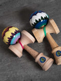 Sweets kendamas France Kendama Josh Joshua flow grove montagne ski forêt couché de soleil sunset sunrise sun amped shape new nouveau freestyle bilboquet juggle kenflip stall LEGEND Shape moon sun mountain