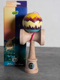 Sweets kendamas France Kendama Josh Joshua flow grove montagne ski forêt couché de soleil sunset sunrise sun amped shape new nouveau freestyle bilboquet juggle kenflip stall LEGEND Shape moon sun mountain CUSHION 
