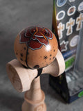 Sweets kendamas france kendama fr erable mapple cushion freestyle bilboquet custom v36 series american traditional rose pk tang orchid crazy energy perspective community design art draw dessin graphic wood bois tricks