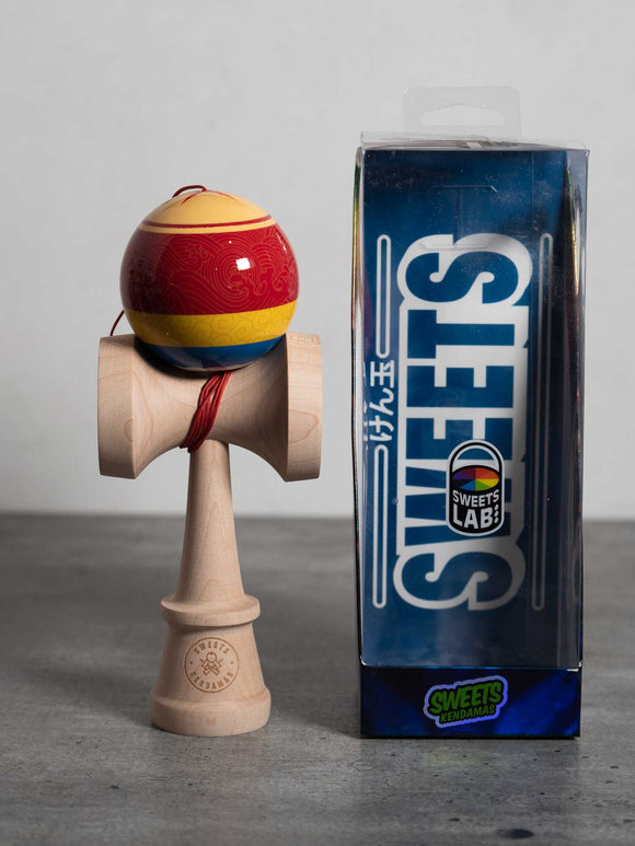 Sweets kendamas france kendama fr erable mapple cushion freestyle bilboquet custom v37 manga anime japan one piece luffy fruit captain swordsman law art draw dessin graphic wood bois tricks